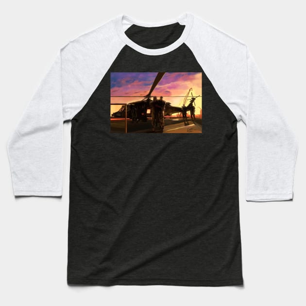 Paradise Lost Baseball T-Shirt by Art Of Lunatik